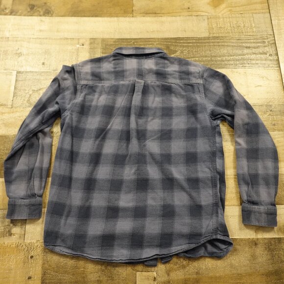 Columbia Sportswear Men’s Plaid Flannel Shirt‎ | Navy Blue | Men's Size Large - Picture 9 of 10